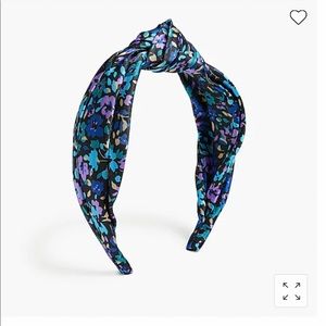 J CREW Floral Knot headband